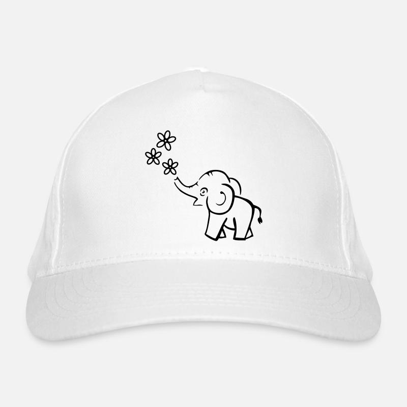 elephant Organic Baseball Cap