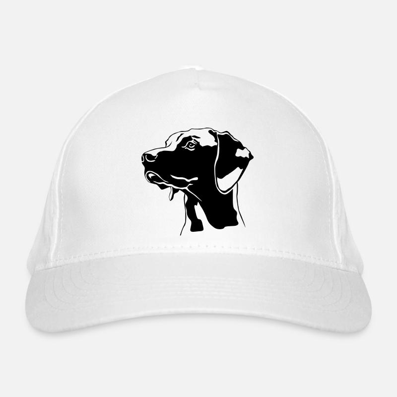 Magyar Vizsla head Organic Baseball Cap