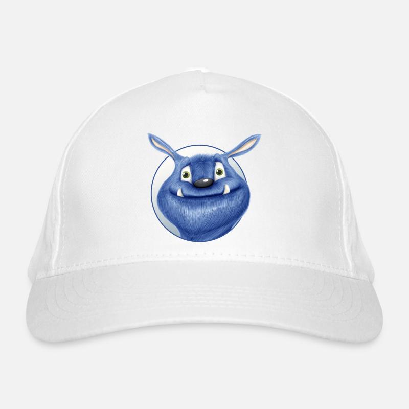 Monstre bleu Casquette classique bio