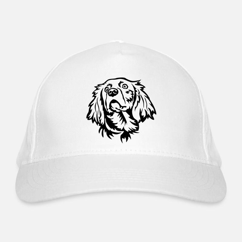 Tête de Weimaraner Casquette classique bio