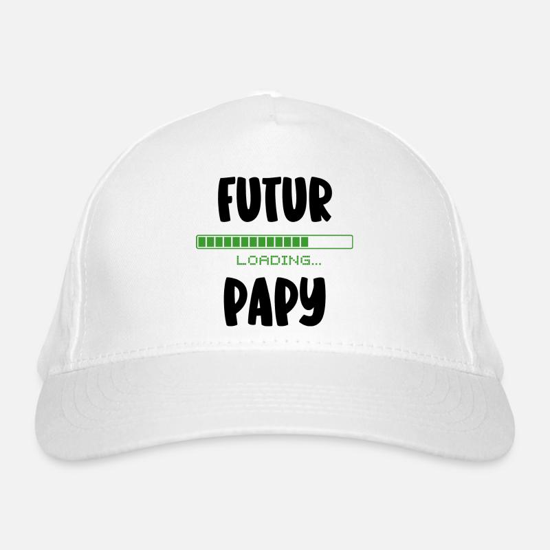 futur papy Casquette classique bio