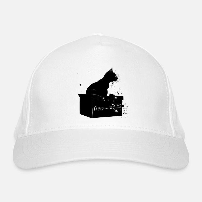 Die Katze lebt Bio-Baseballkappe