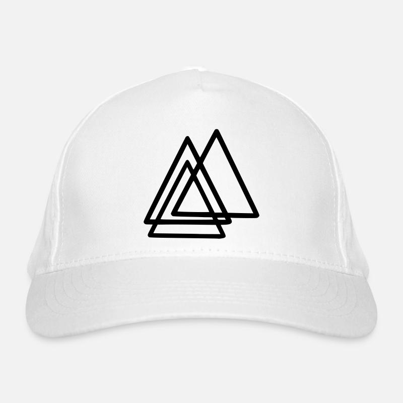Shapes - Triangles Organic Baseball Cap