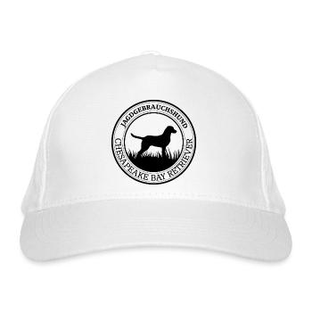 Chesapeake Bay Retriever Jagdgebrauchshund Hunde - Bio-Baseballkappe - Weiß - Vorne