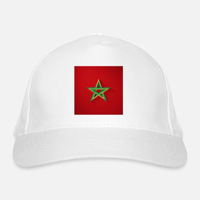 drapeau du maroc Casquette classique bio