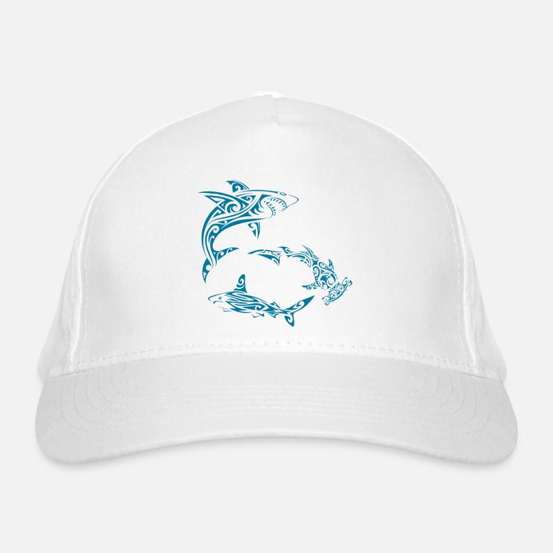Polynesian Sharks Organic Baseball Cap