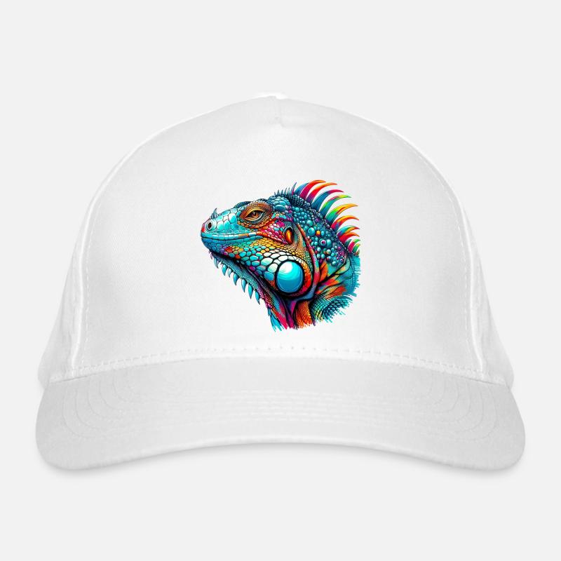 Leguan Bio-Baseballkappe