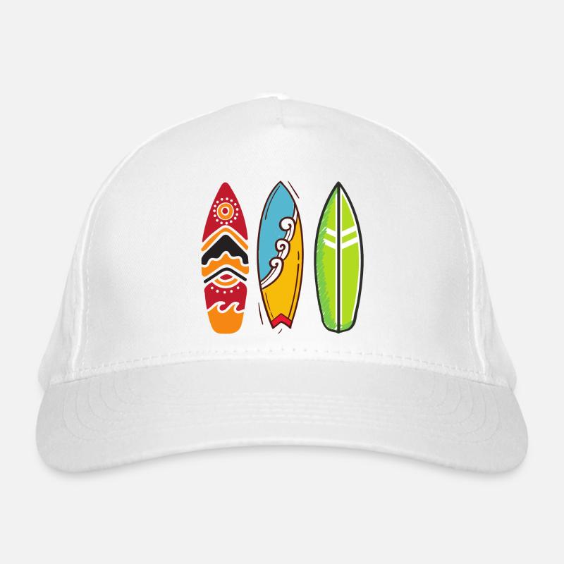 Surfboards Organic Baseball Cap