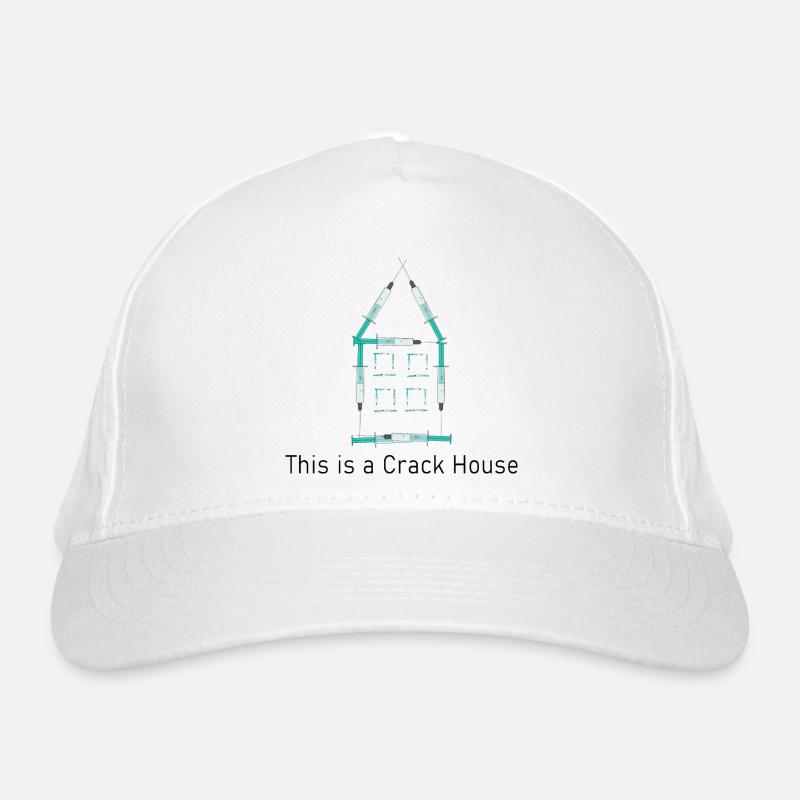 Crack House Organic Baseball Cap