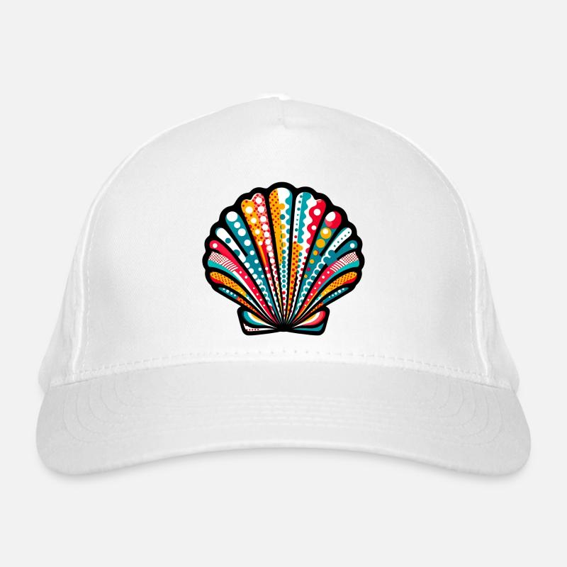 Muschel Bio-Baseballkappe