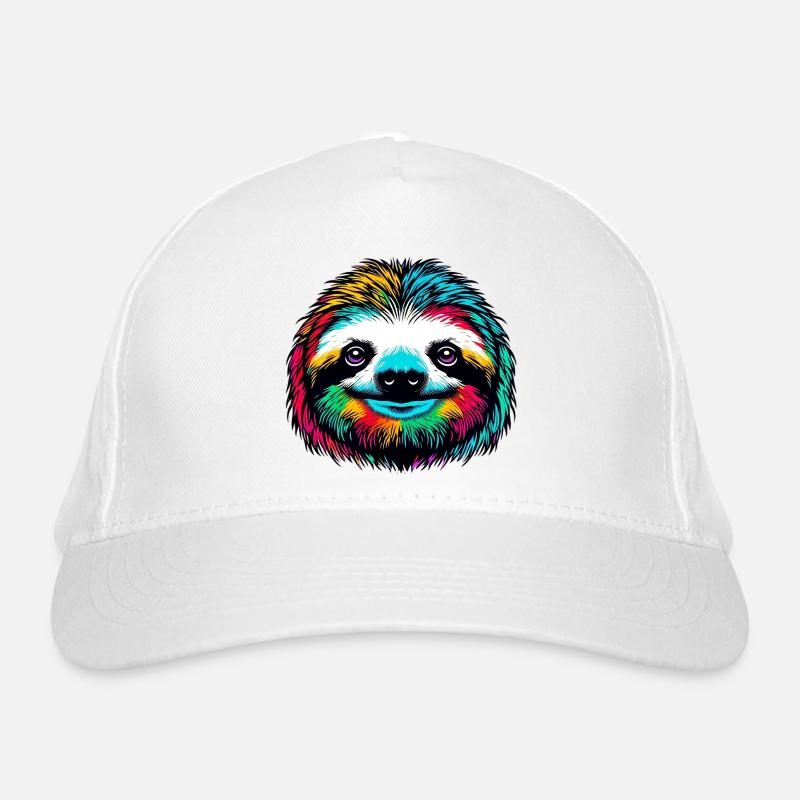 Sloth Organic Baseball Cap