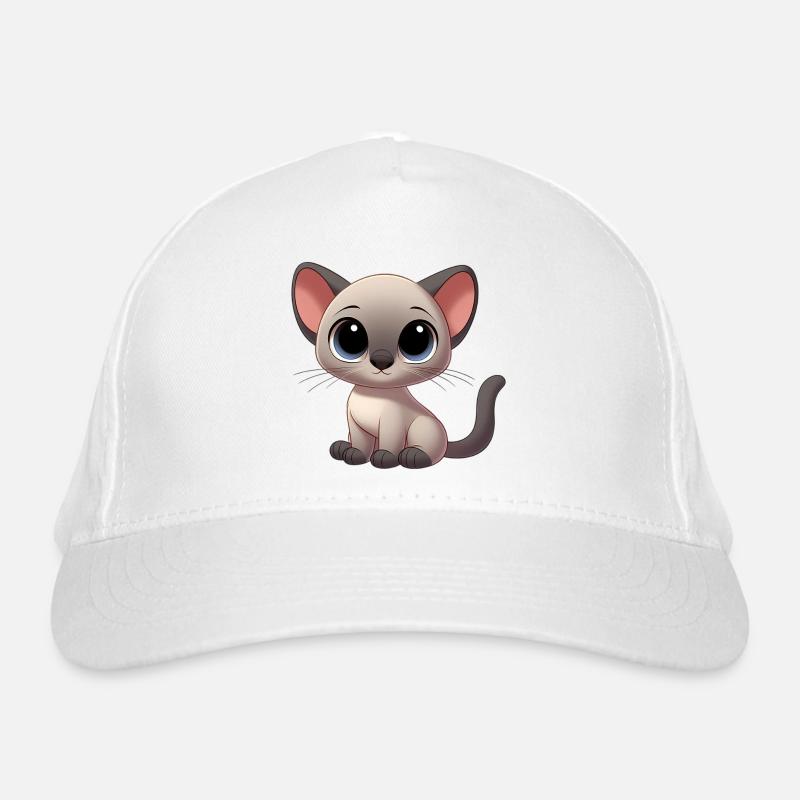 Siamese 12 Organic Baseball Cap