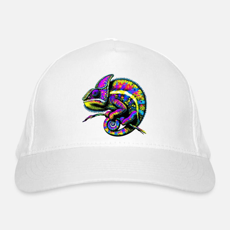Chamäleon Bio-Baseballkappe