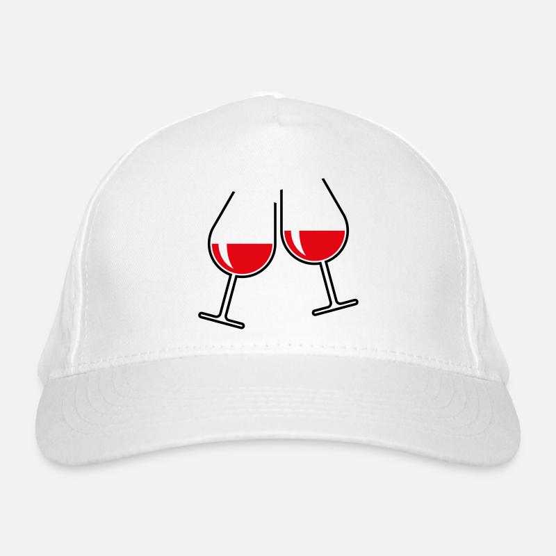 X2x Rouge (Bicolore) Casquette classique bio