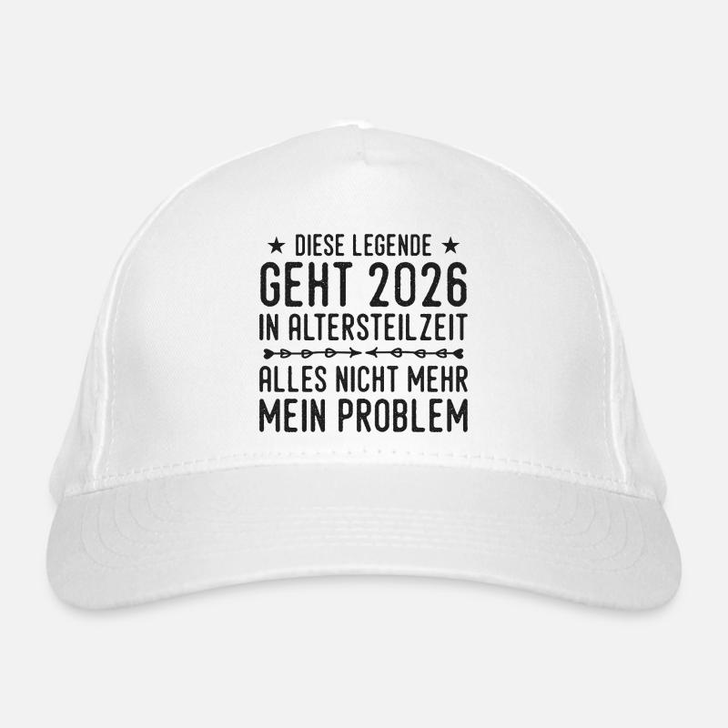 Retraite partielle 2026 Casquette classique bio