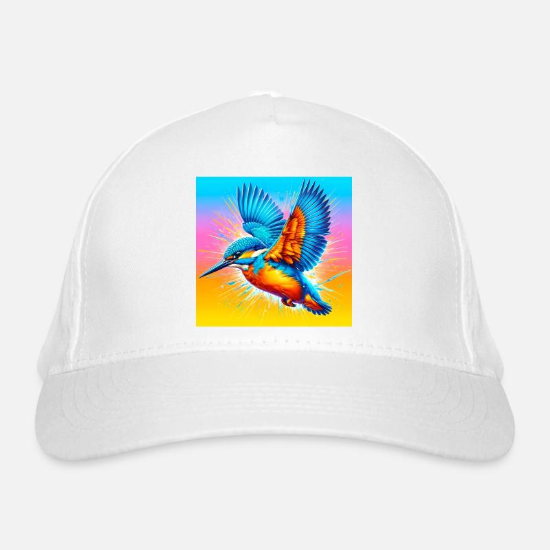 Eisvogel Bio-Baseballkappe