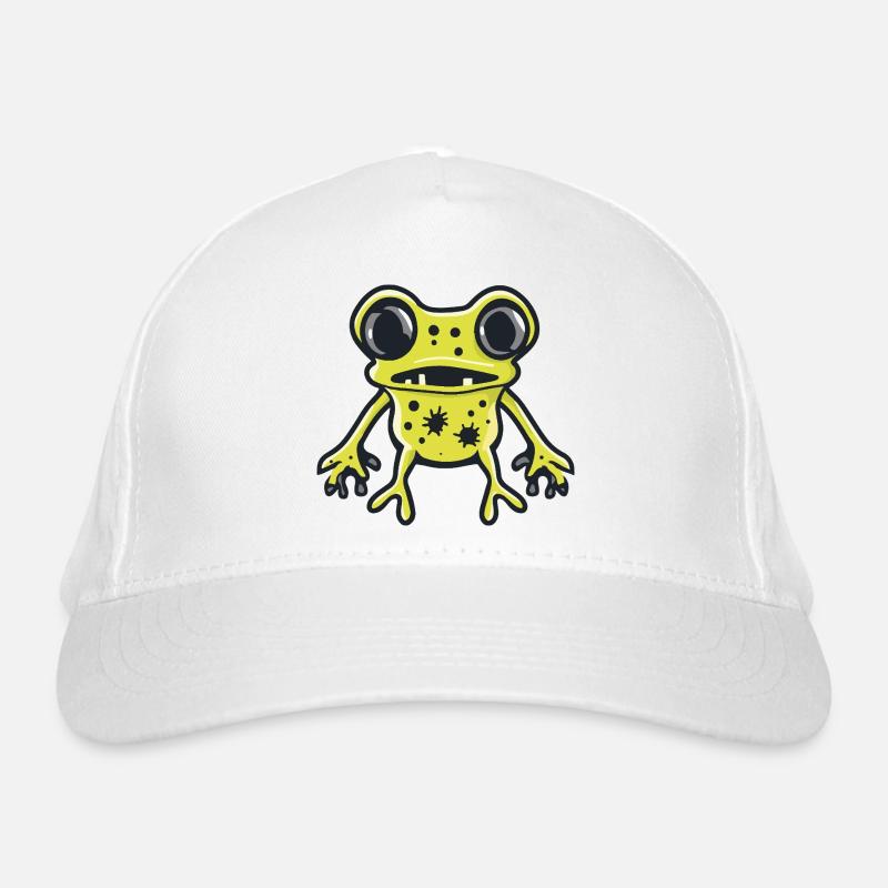 Frosch Halloween Comic Lustig Bio-Baseballkappe