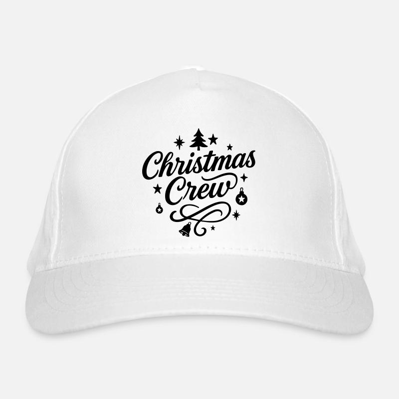 Weihnachten Crew Party Bio-Baseballkappe