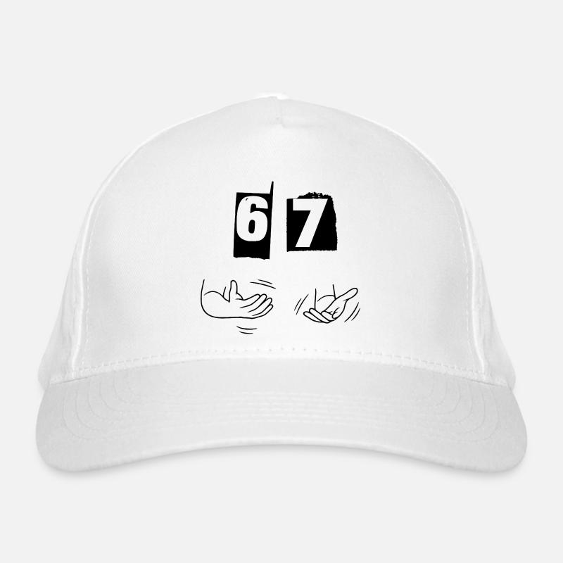Six Sept, 67 - Casquette classique bio - blanc