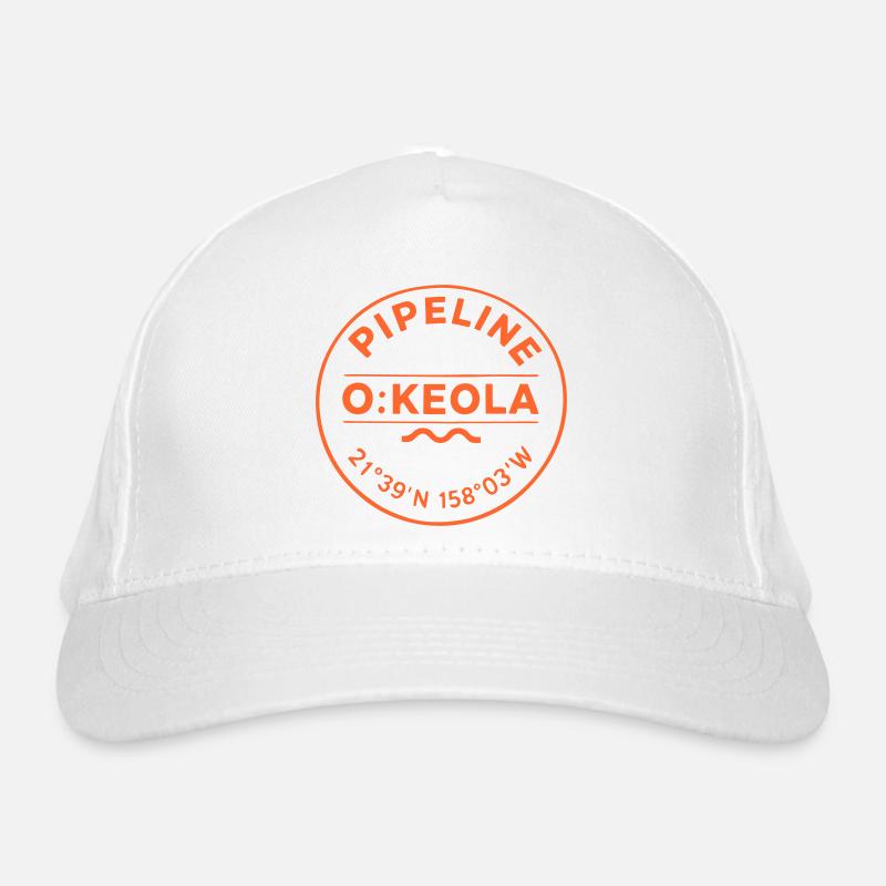 Pipeline Emblem O:Keola Organic Baseball Cap