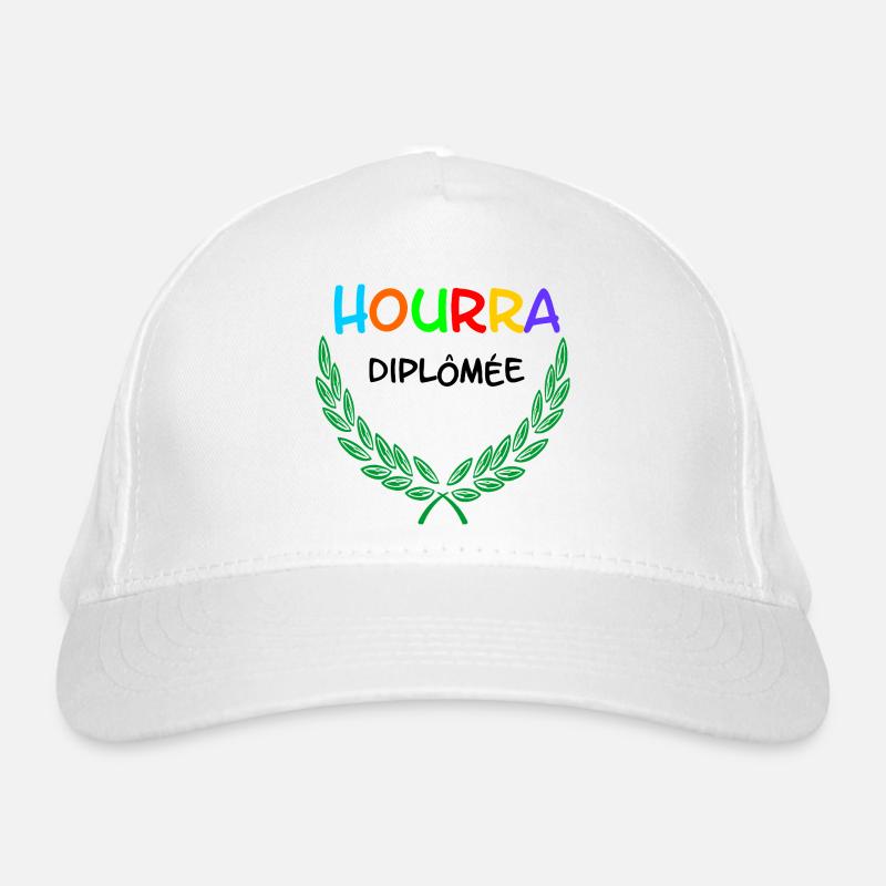 HOURRA Diplômée Bio-Baseballkappe