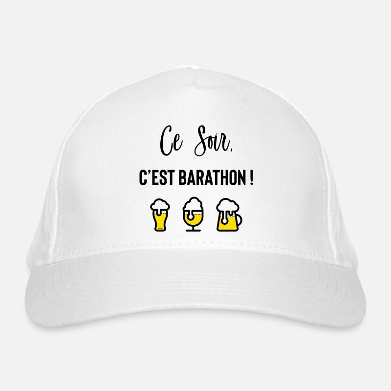 Ce soir c’est barathon ! Casquette classique bio