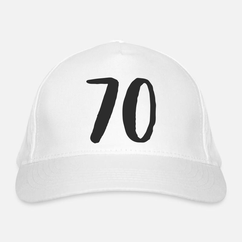 Nombre de 70 Casquette classique bio
