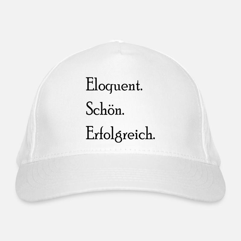 Eloquent. Nice. Successfully. Statement Saying Organic Baseball Cap