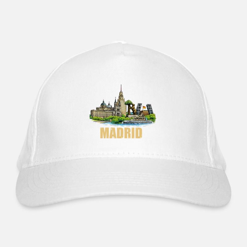 Silhouette de Madrid Casquette classique bio