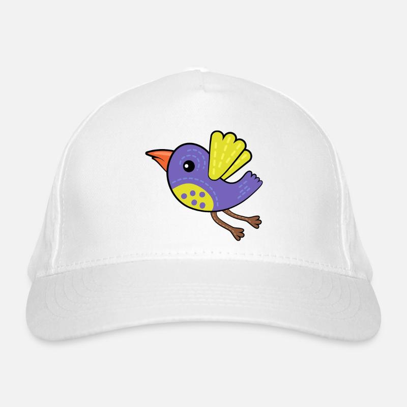Petit Oiseau Pourpre Casquette classique bio