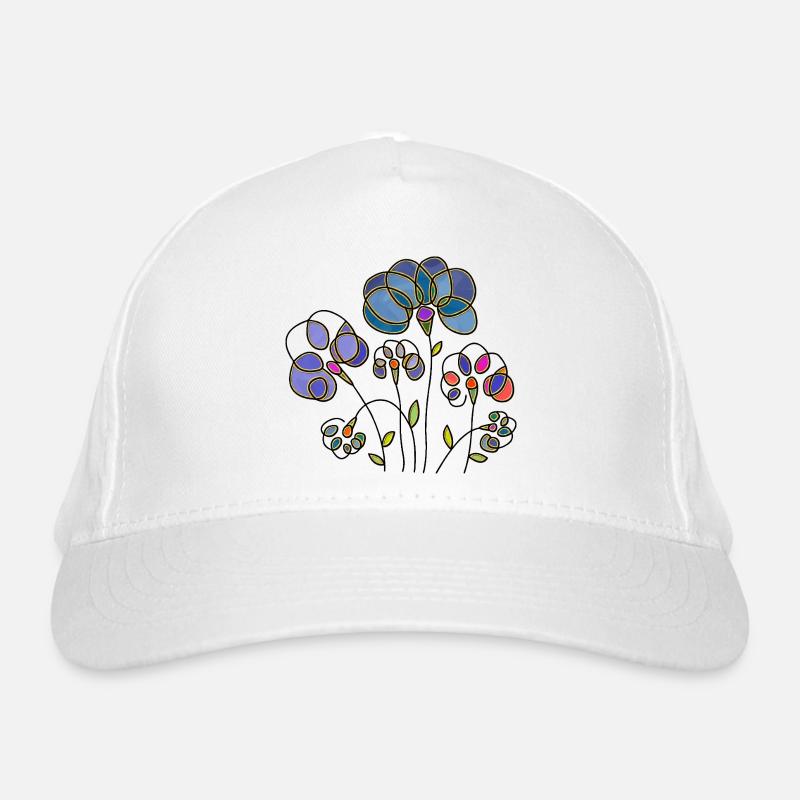 Fleur Casquette classique bio