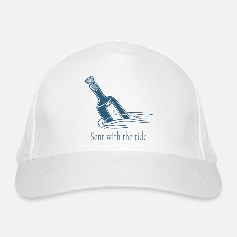 Gesendet mit dem Design der Tide Ocean Bottle Bio-Baseballkappe
