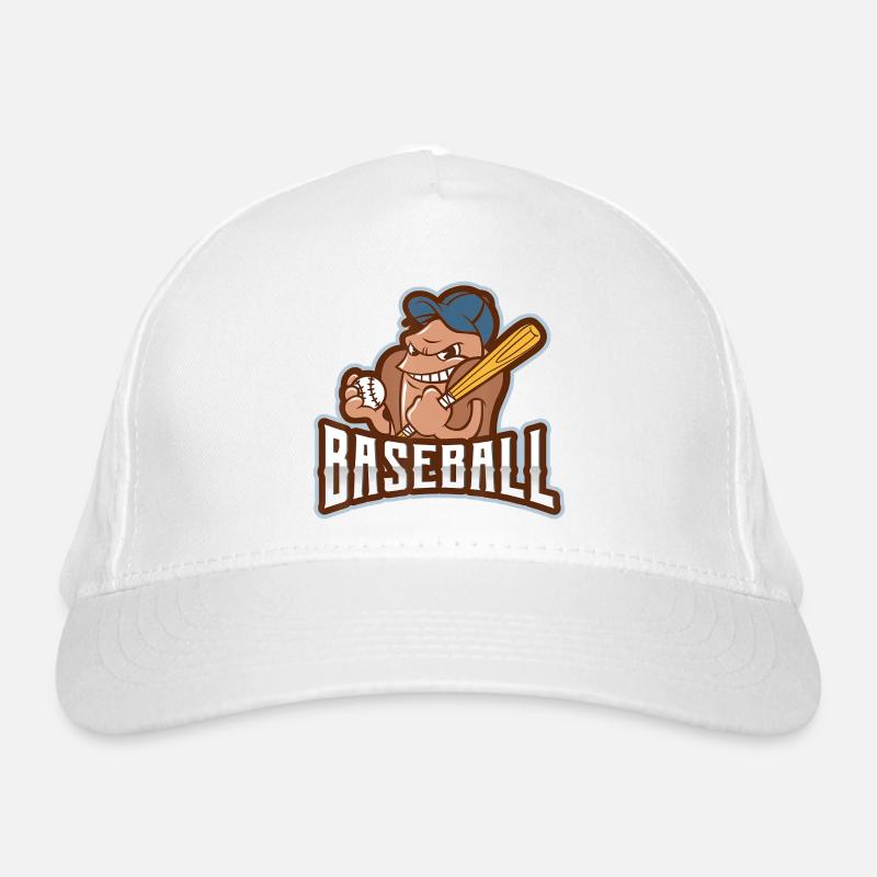 Rogue Batter Baseball-Maskottchen Bio-Baseballkappe