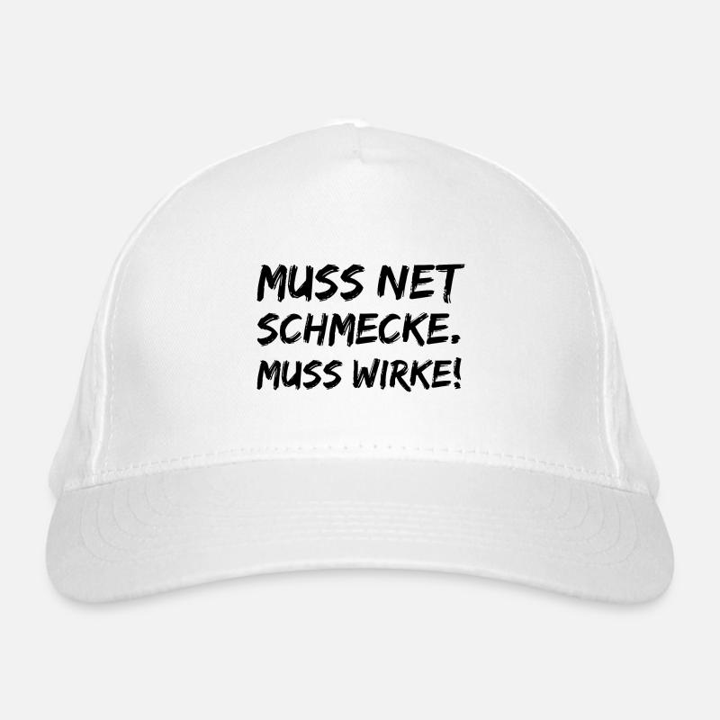 MUSS NET SCHMECKE Bio-Baseballkappe