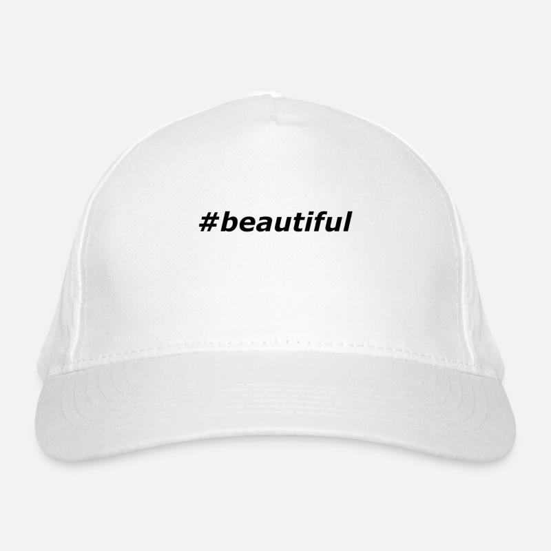 #beautiful Organic Baseball Cap