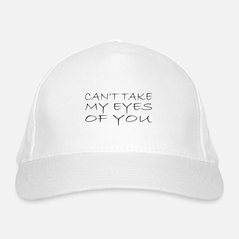 JE NE PEUX PAS TE QUITTER DES YEUX Casquette classique bio