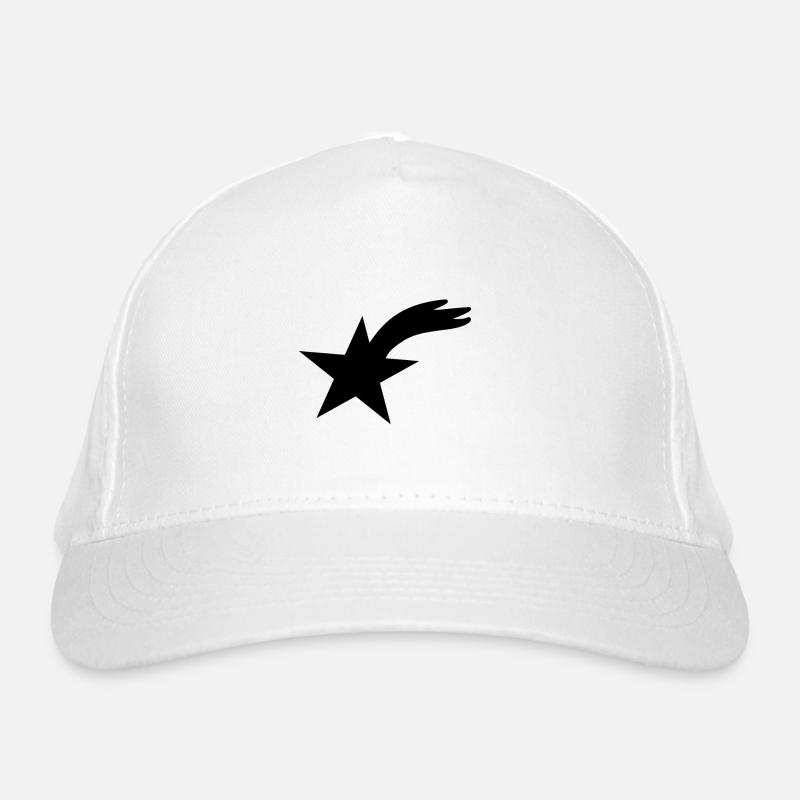 Sternschnuppe Bio-Baseballkappe