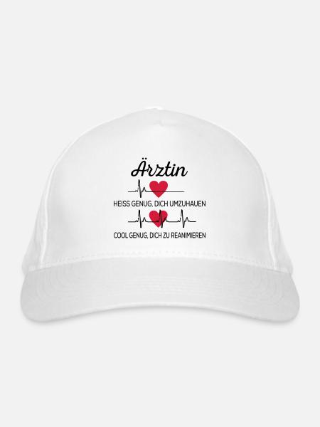 Doctor - Organic Baseball Cap - white - Front