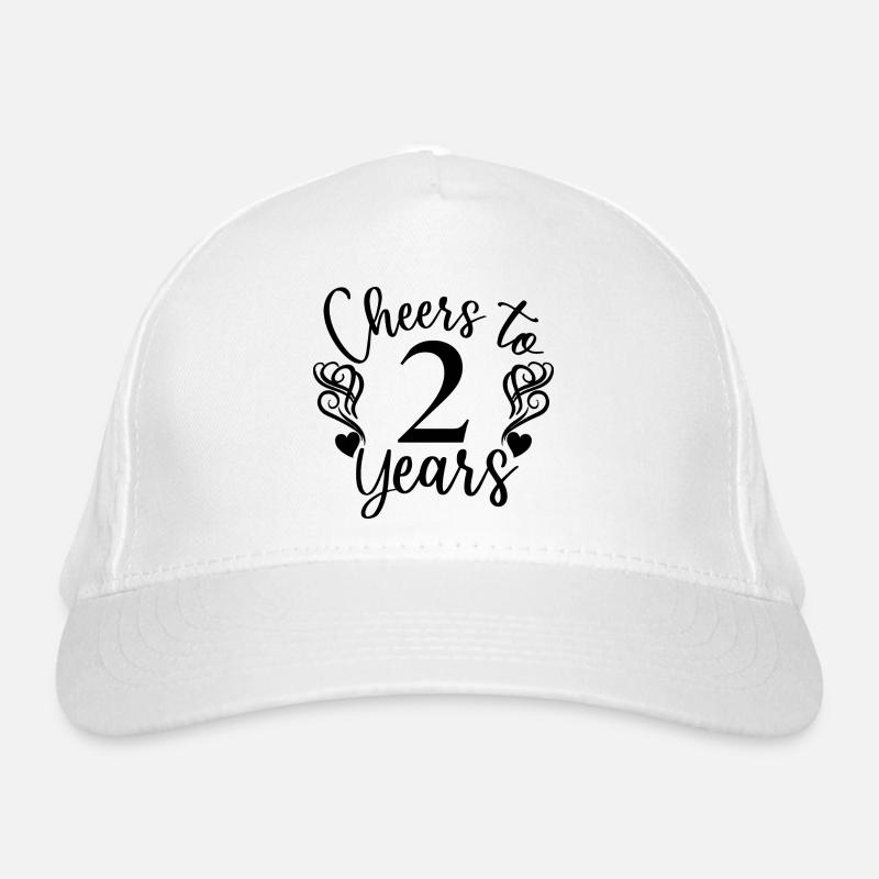 Vive 2 ans 2e anniversaire Casquette classique bio