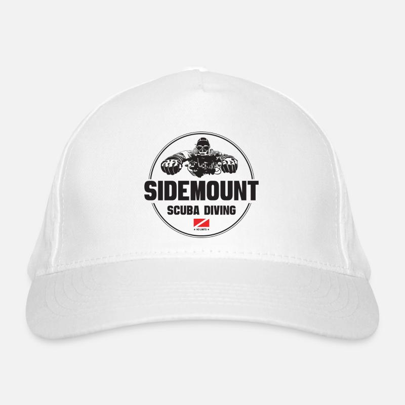 Sidemount Taucher Geschenk Tauchen Bio-Baseballkappe