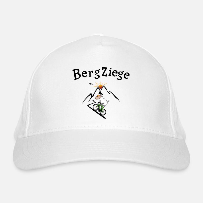Bergziege Radsport Bio-Baseballkappe