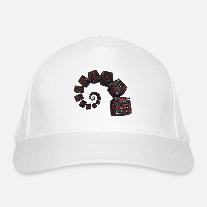 Golden Ratio Sci Fi Cubes Organic Baseball Cap