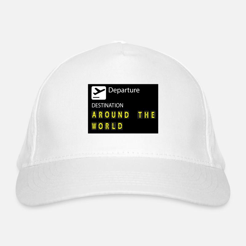 World tour Organic Baseball Cap