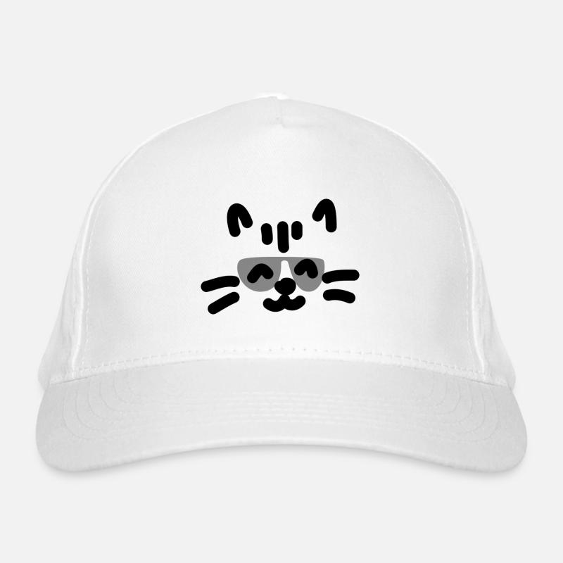 Chat cool Katze Casquette classique bio