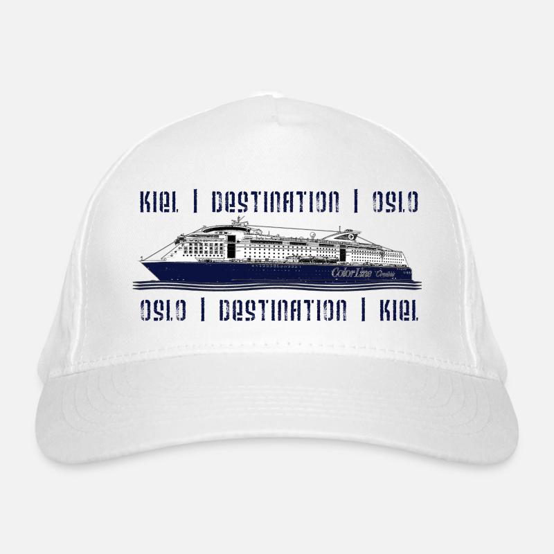 OSLO | DESTINATION | KIEL Bio-Baseballkappe