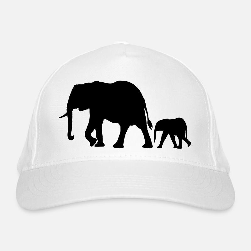 Eléphants Casquette classique bio