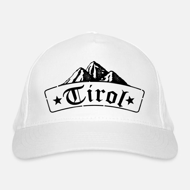 Tyrol mountains Organic Baseball Cap