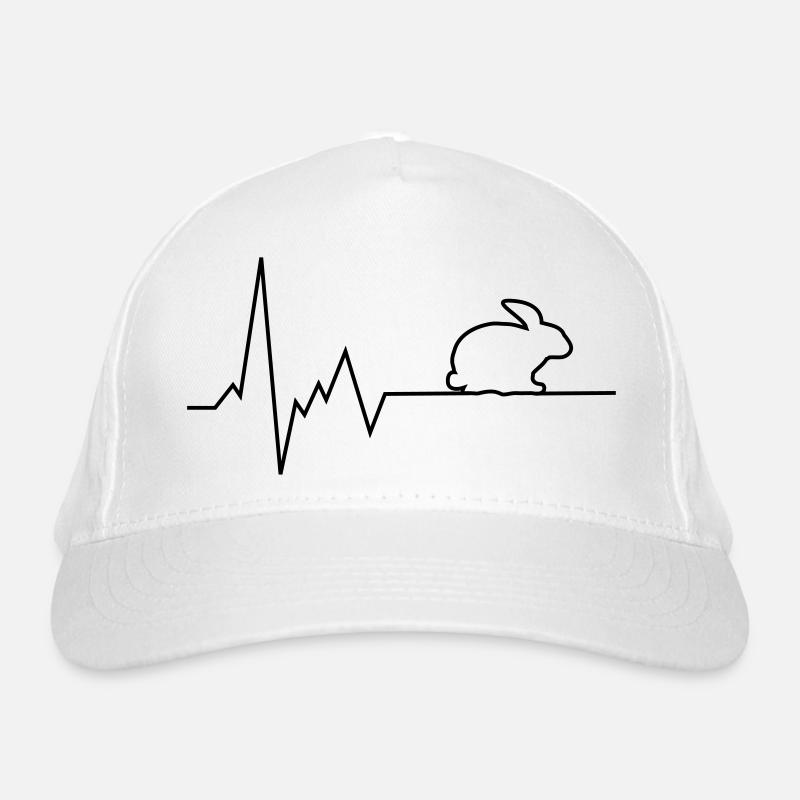 Battement de cœur Lapin Casquette classique bio