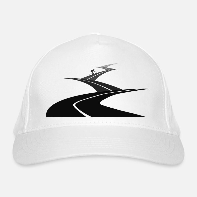 Fahrradfahren Bio-Baseballkappe