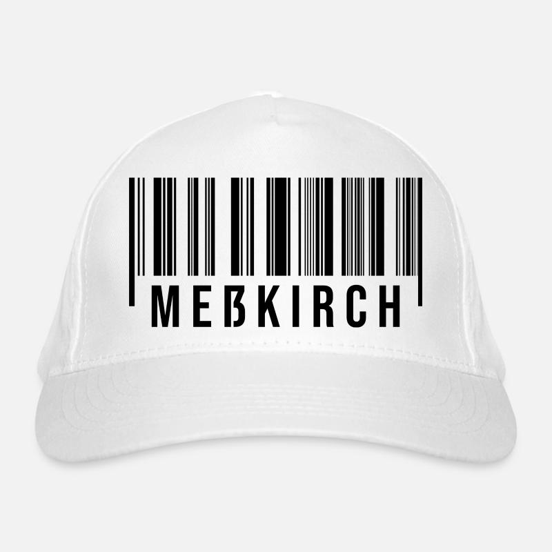 Schwabe Strichcode Meßkirch Bio-Baseballkappe